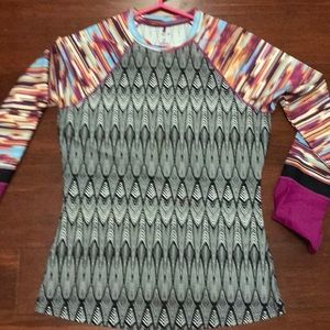 Prana long sleeve shirt sz M
